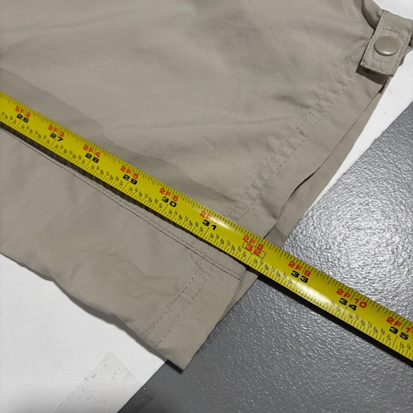 Columbia Pants Men XL Beige Convertible Zip Cargo Titanium Hiking Omni-Dry Trail - Picture 11 of 13